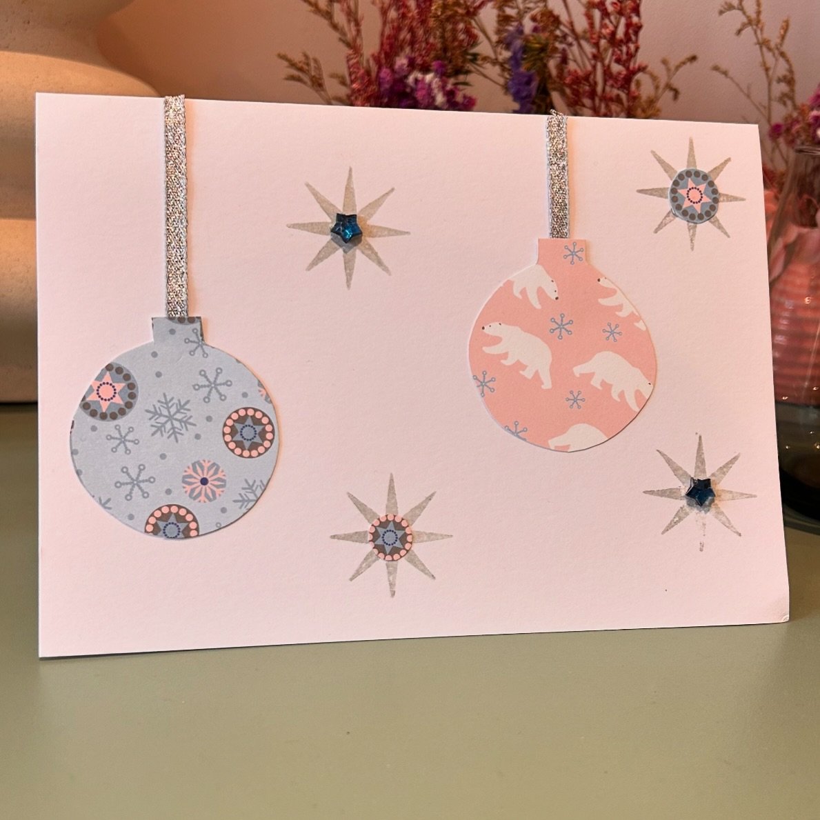 A fabulous home-made Christmas card from a client! Insulation focused hypnotherapy, we often reference the polar bear. So a fitting card paying homage to the polar bear ❤️