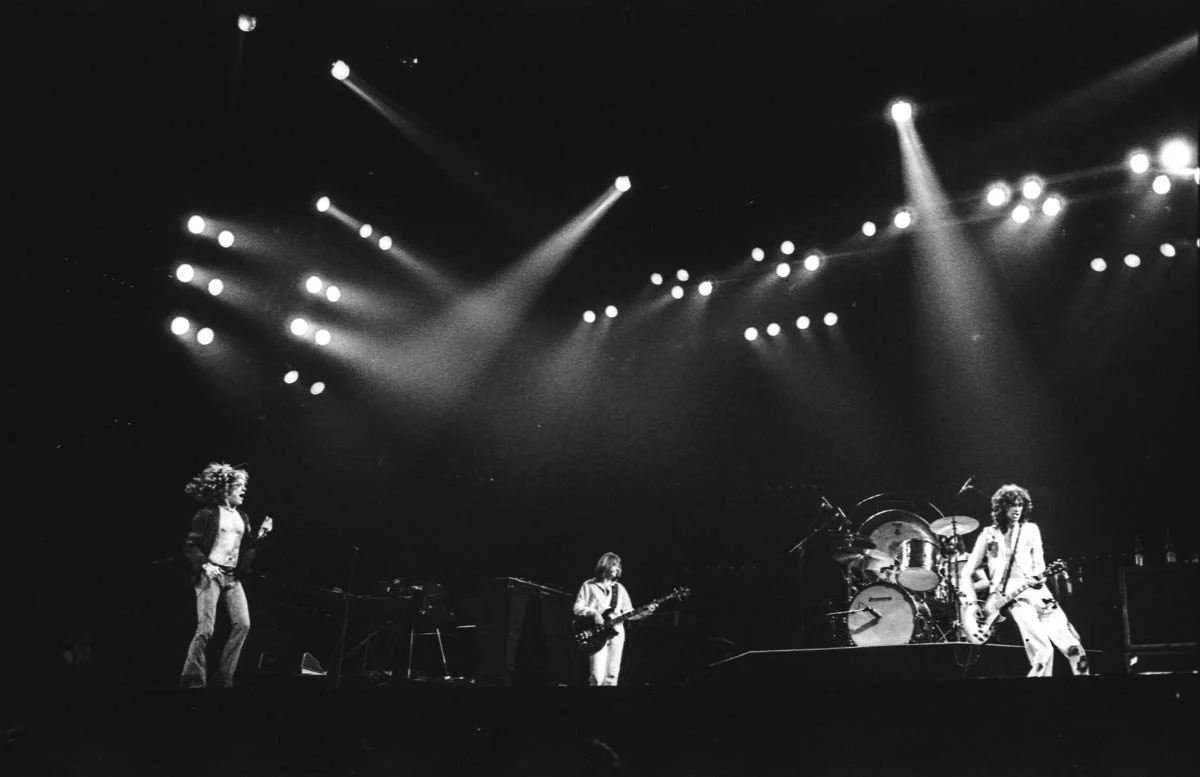 Led Zeppelin, The Summit Houston - 21st May 1977.