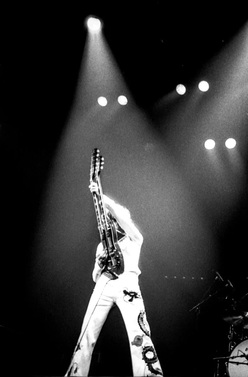 Jimmy Page - Led Zeppelin, The Summit Houston - 21st May 1977.