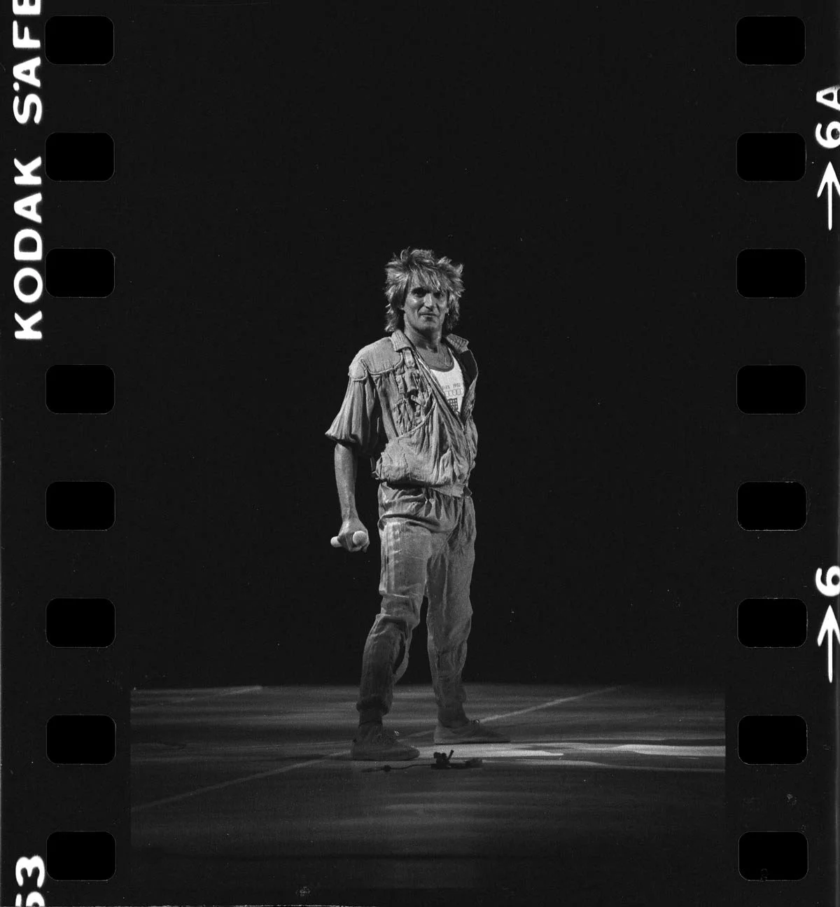 Rod Stewart - Providence Civic Center, RI - 15th September 1984