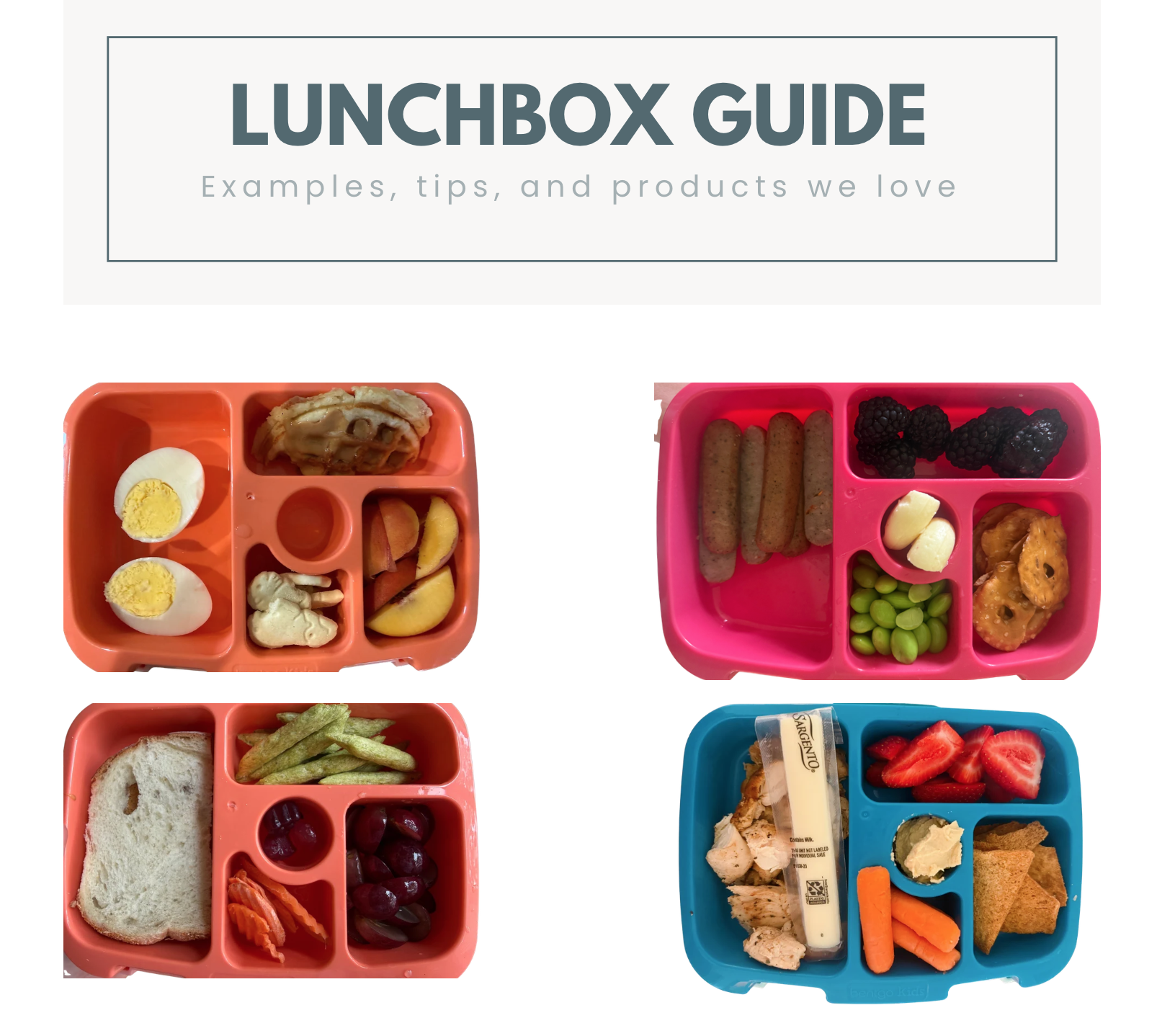 Lunchbox Guide