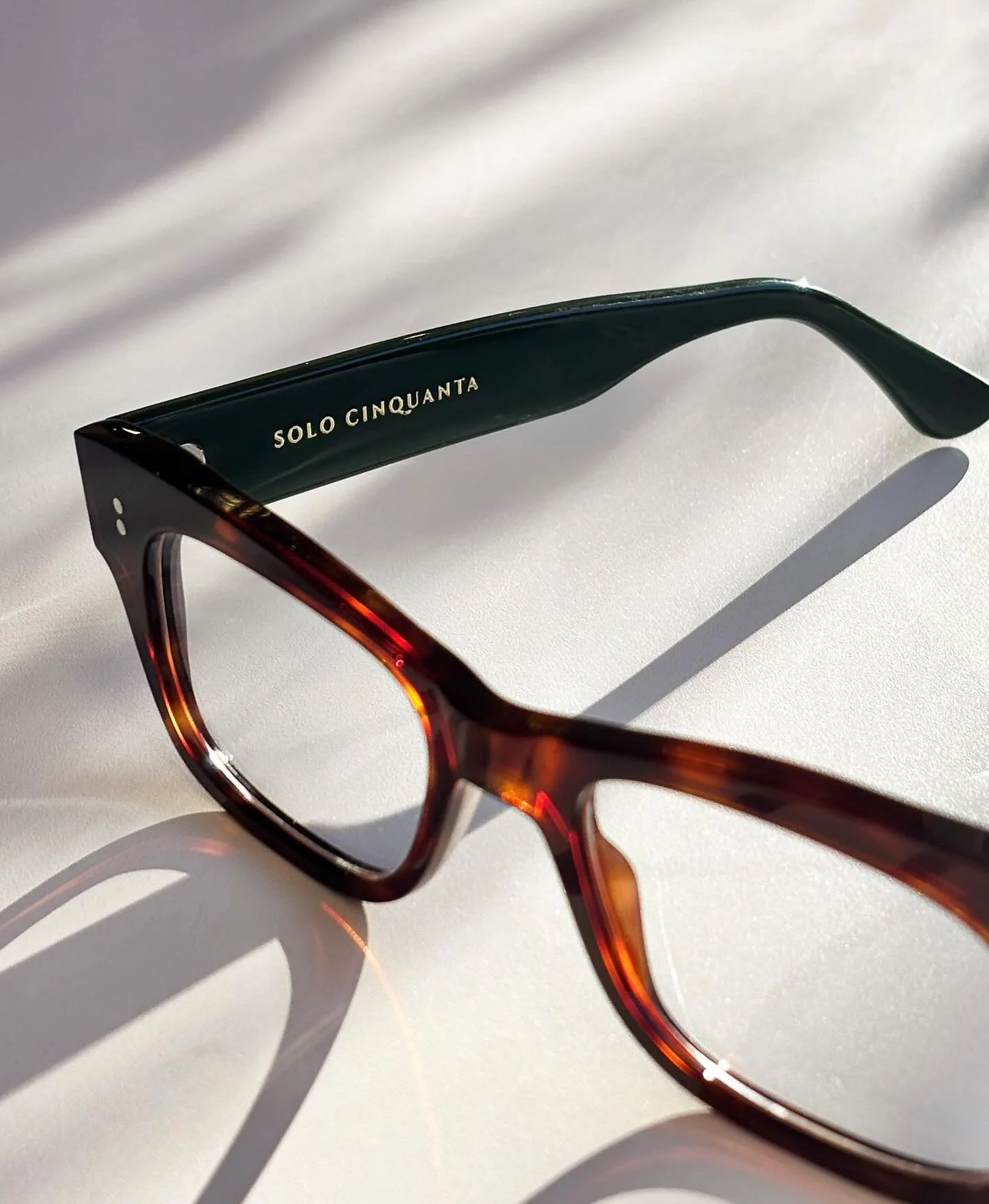 Our newest instalment of Solo Cinquanta has arrived💜😝

A brand designed in house by Beth and Neil. Taking inspiration from classic designs and current trends. It spans a wide variety of different shapes and colours; the brand is perfect for your ne