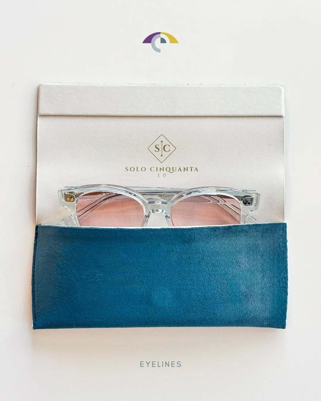 A clean, modern look with this light blue Solo Cinquanta frame, paired with Marla Aurora Varifocals, elite crystal coating and a subtle peach tint🧡 

Pop in and find a pair that fits your style✨

#newglasses #independentopticians #eyecare #shoplocal