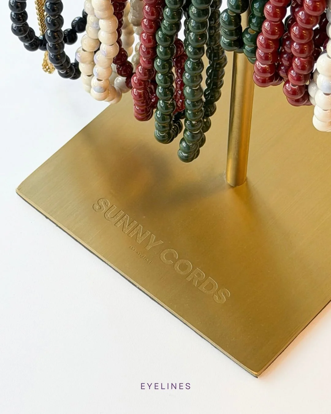 Meet @sunnycords ☀️

A new addition to @eyelines7oaks - stylish, beaded glasses cords that keep your specs close and add a little extra colour to your look. Simply loop your glasses through the hoop and you&rsquo;re good to go!🕶️✨

Pop in and try th
