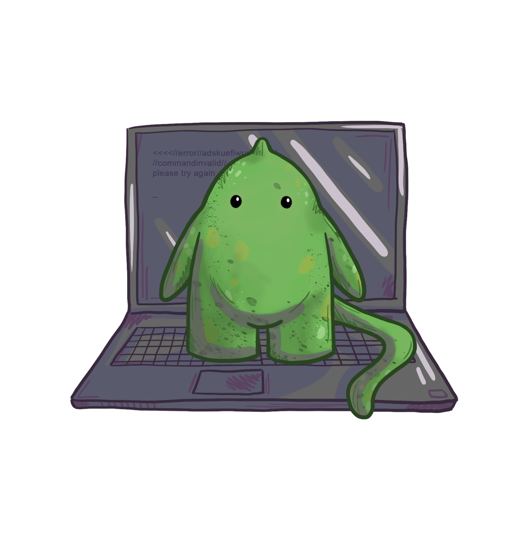 Friendly Monster Stickers