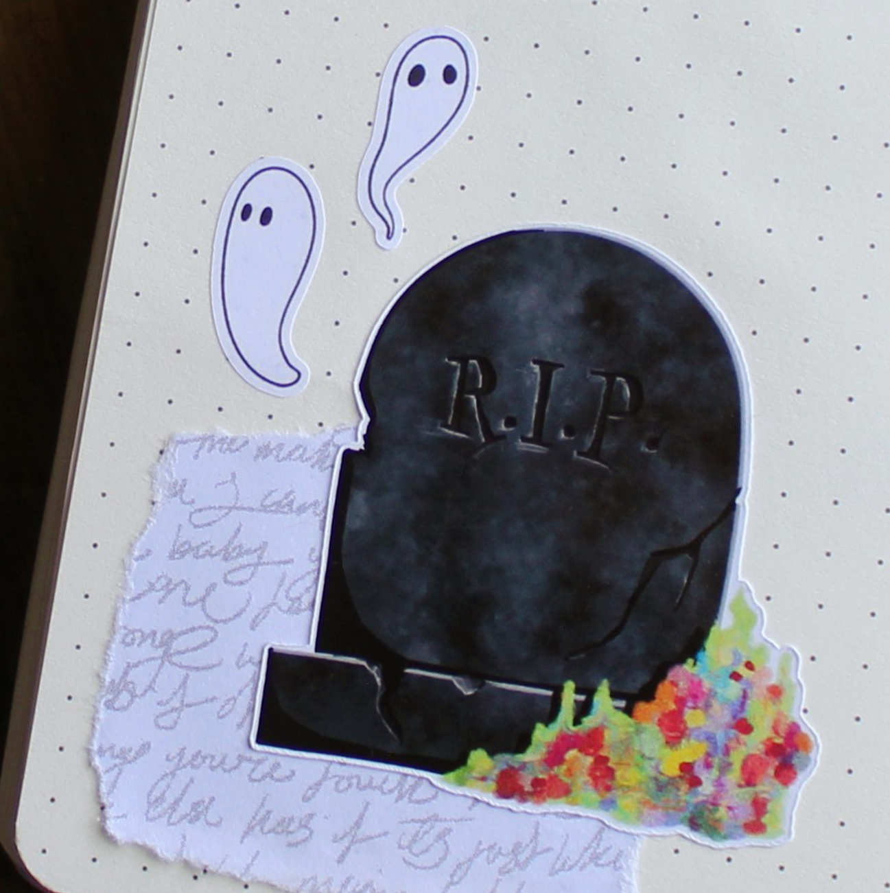Headstone Sticker