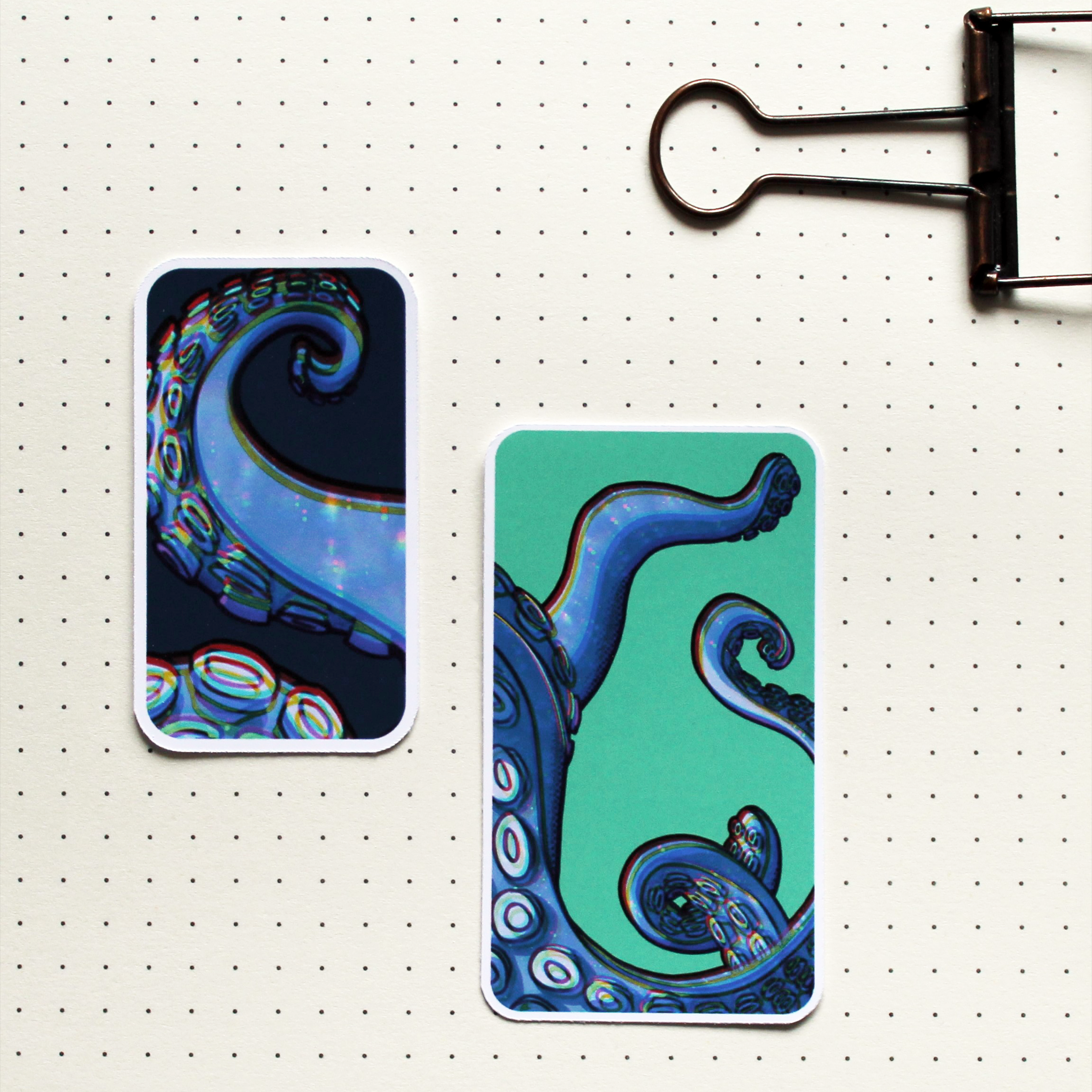 Octopus Tentacle Stickers
