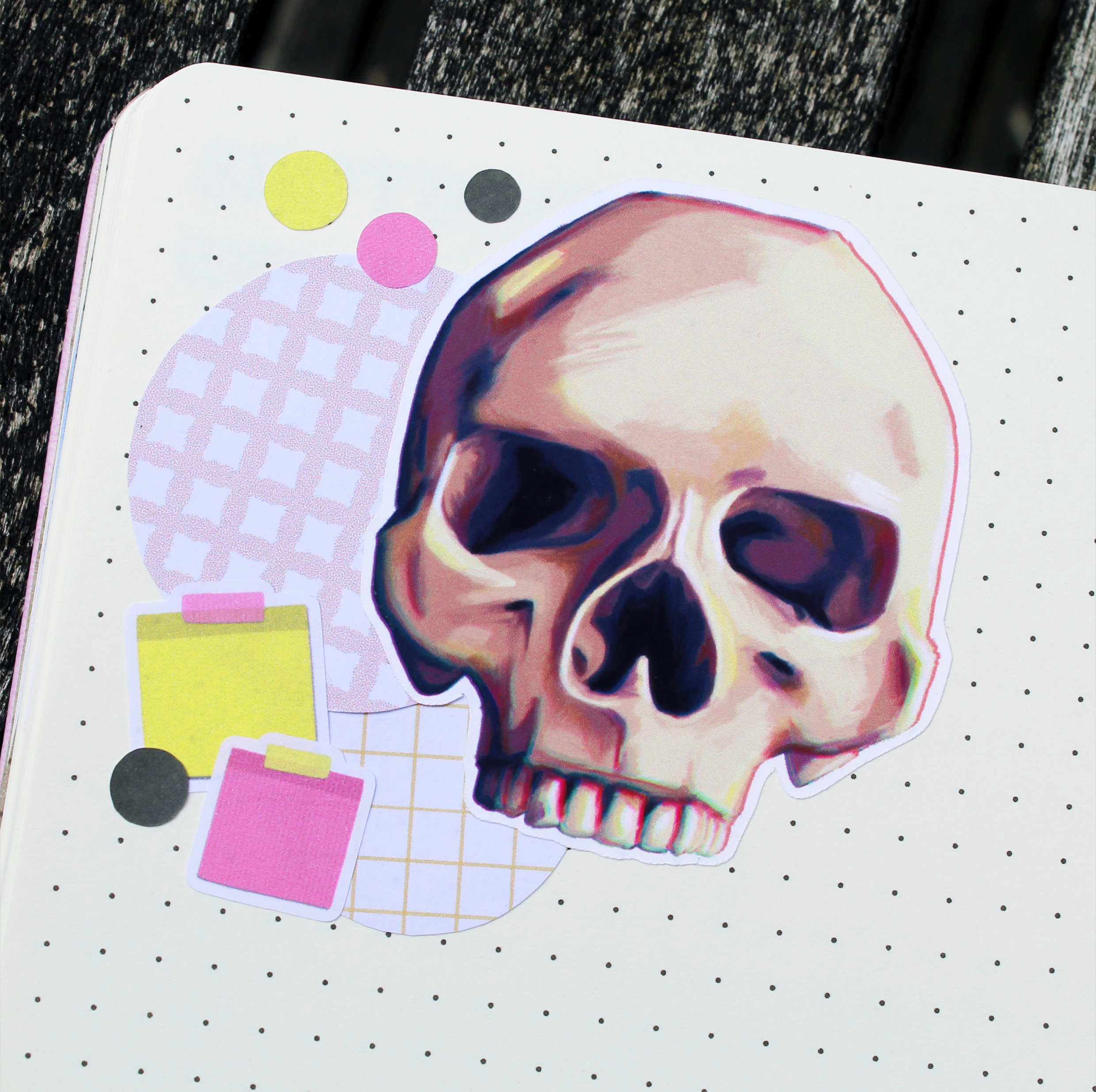 Skull Sticker