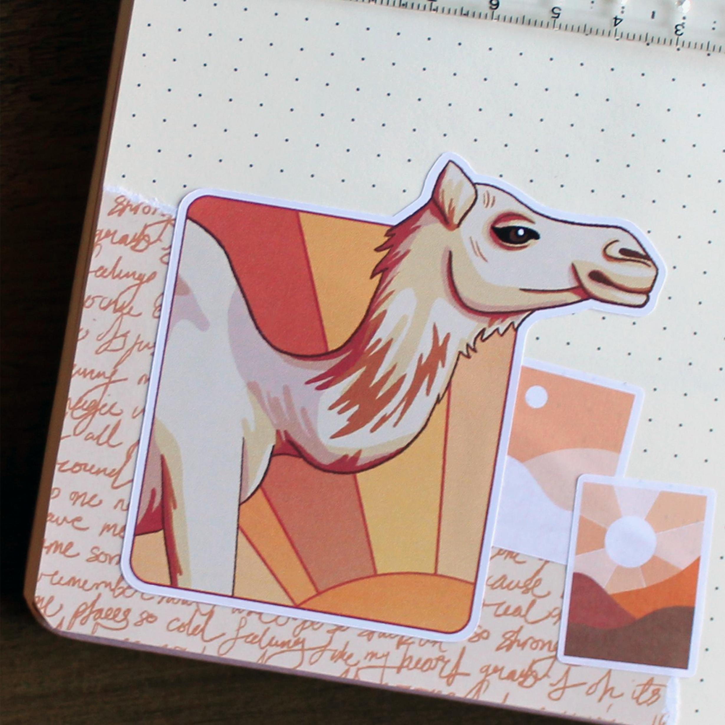 Camel Sticker