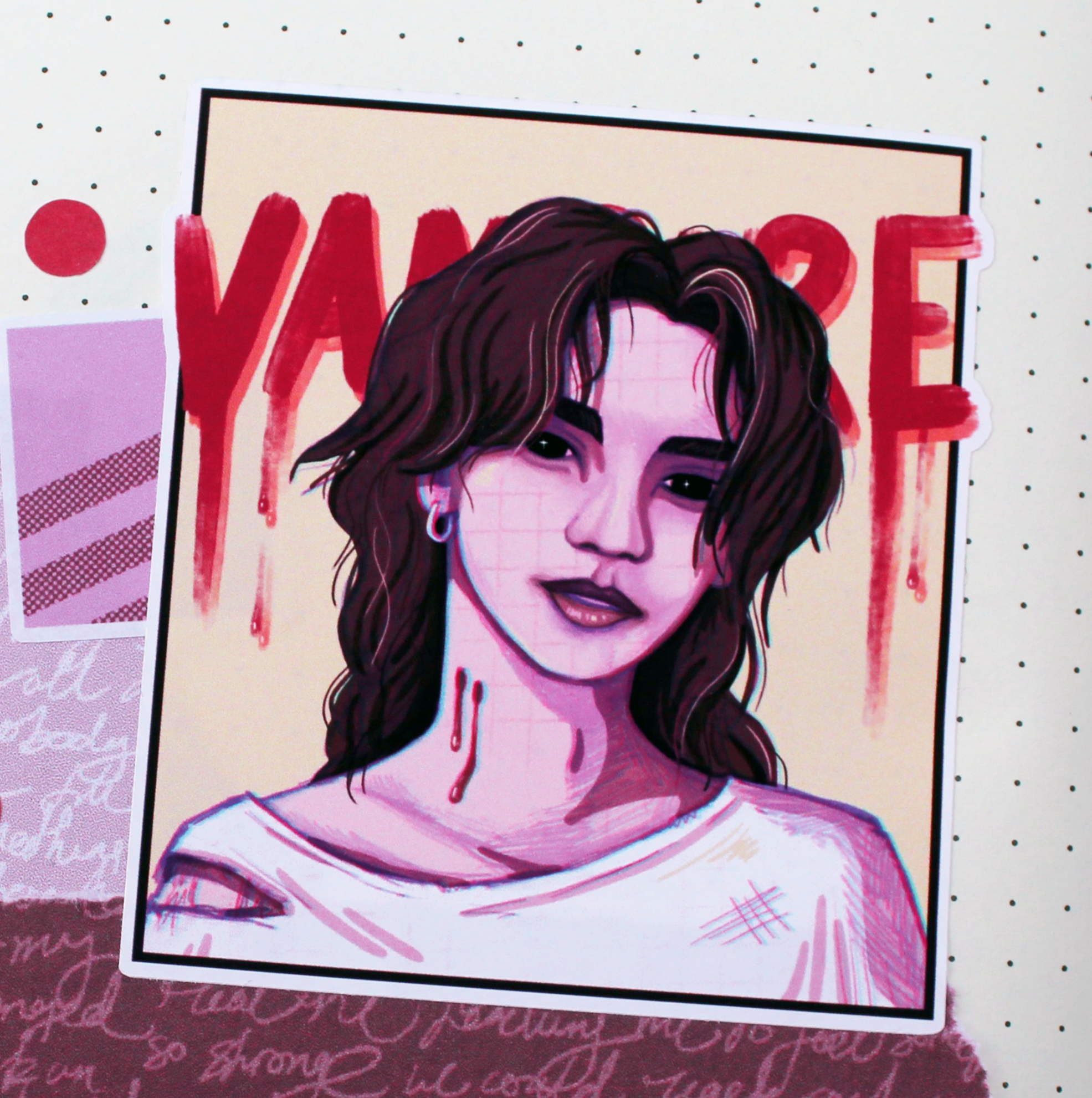 Vampire Sticker