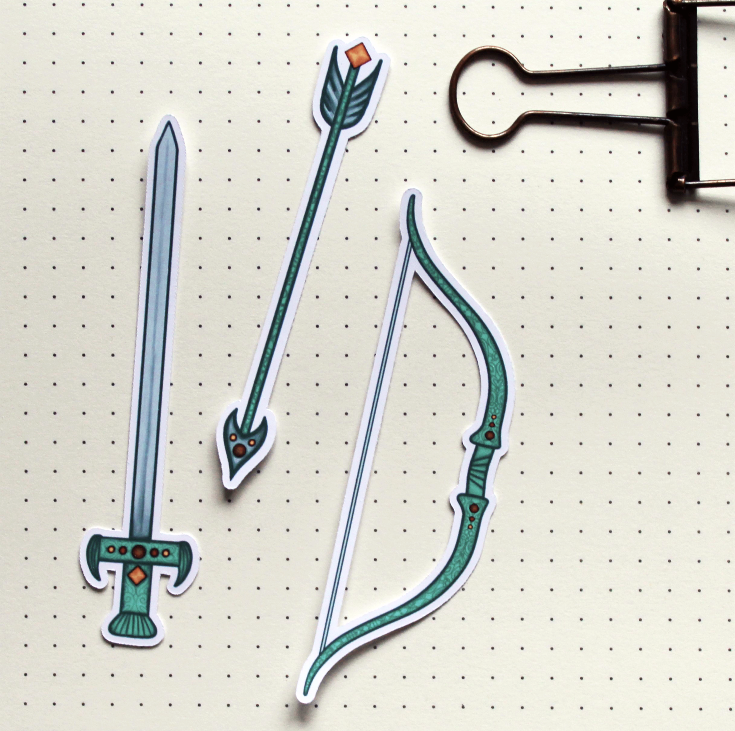 Weapons Stickers