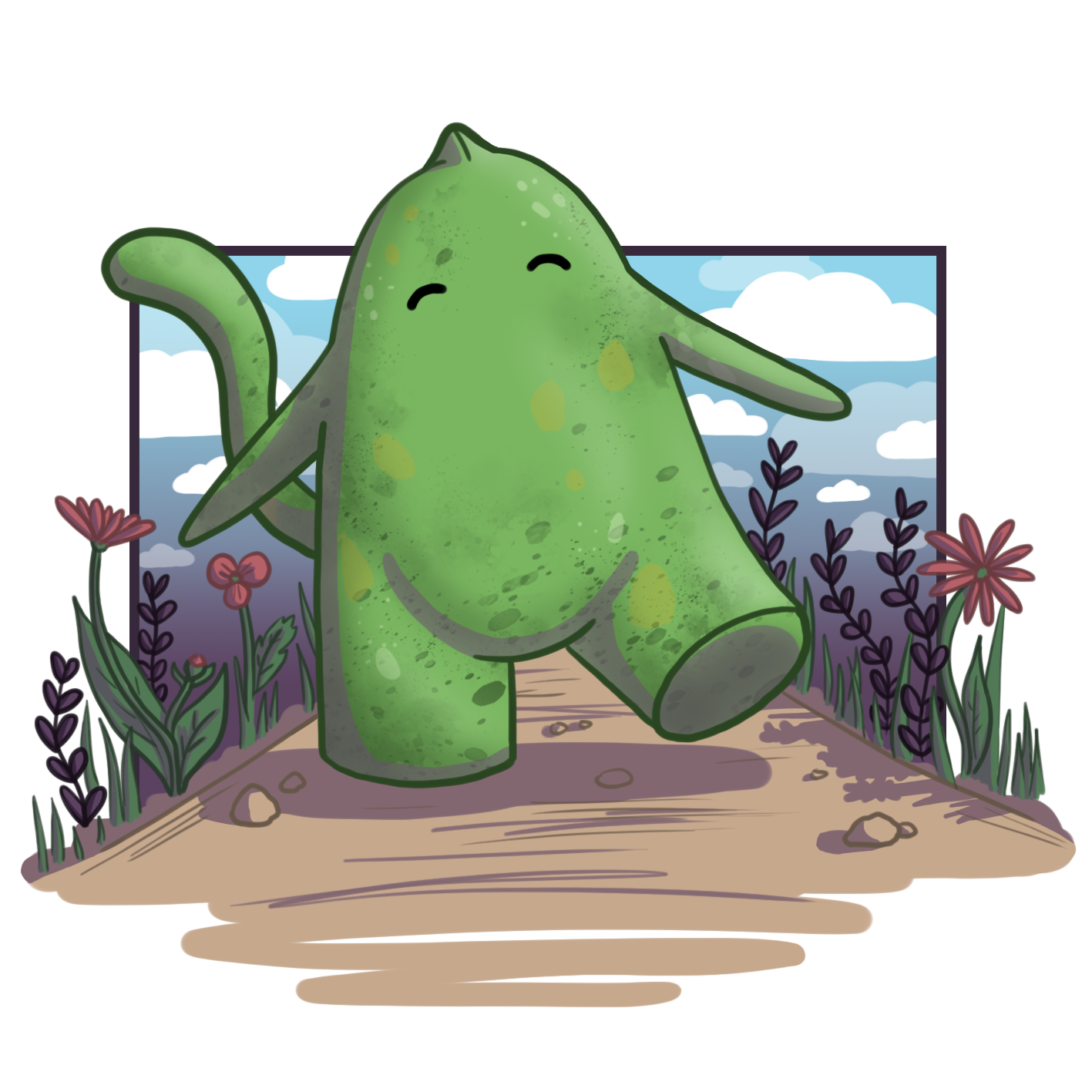 Friendly Monster Stickers