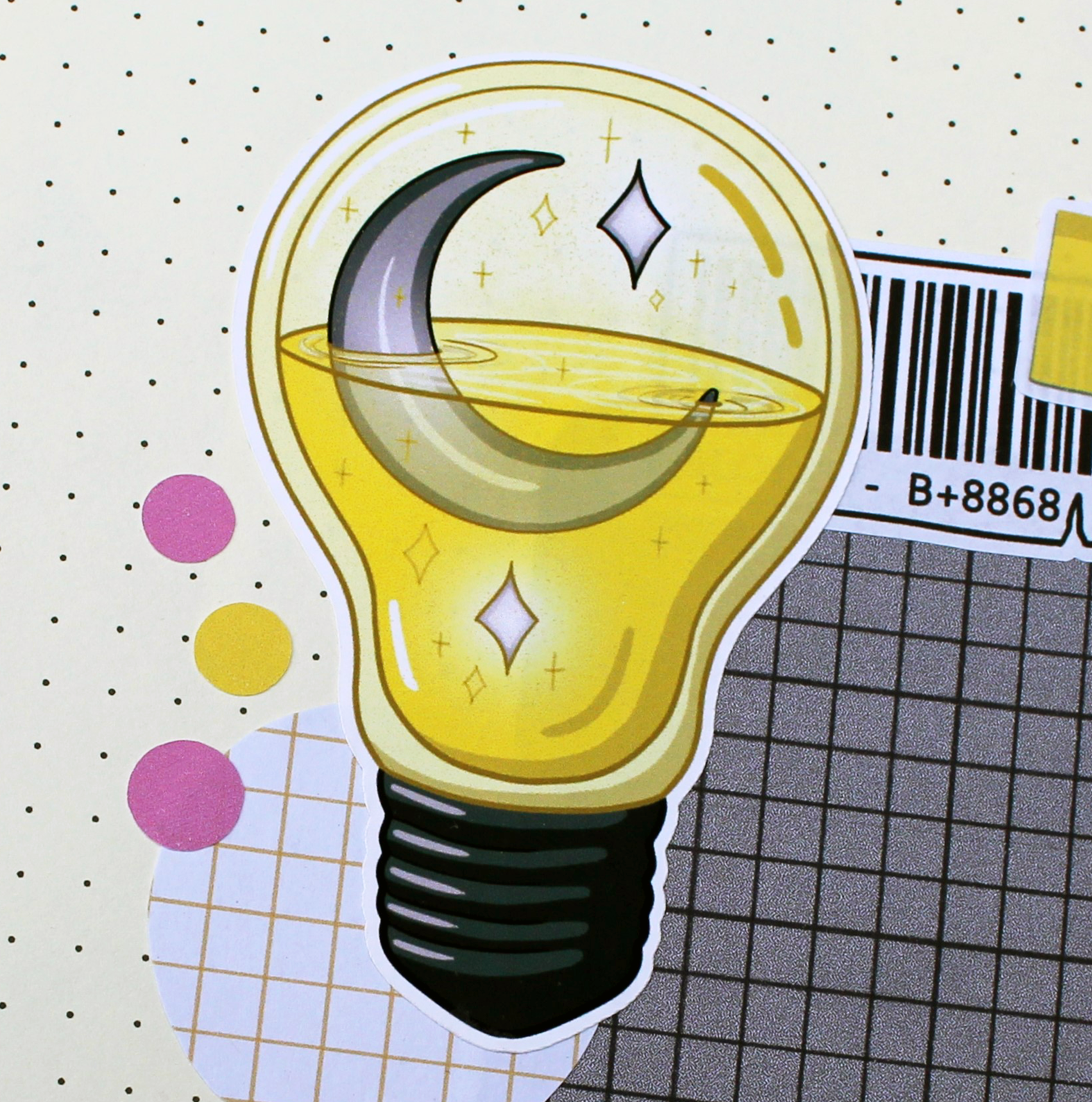 Lightbulb Sticker