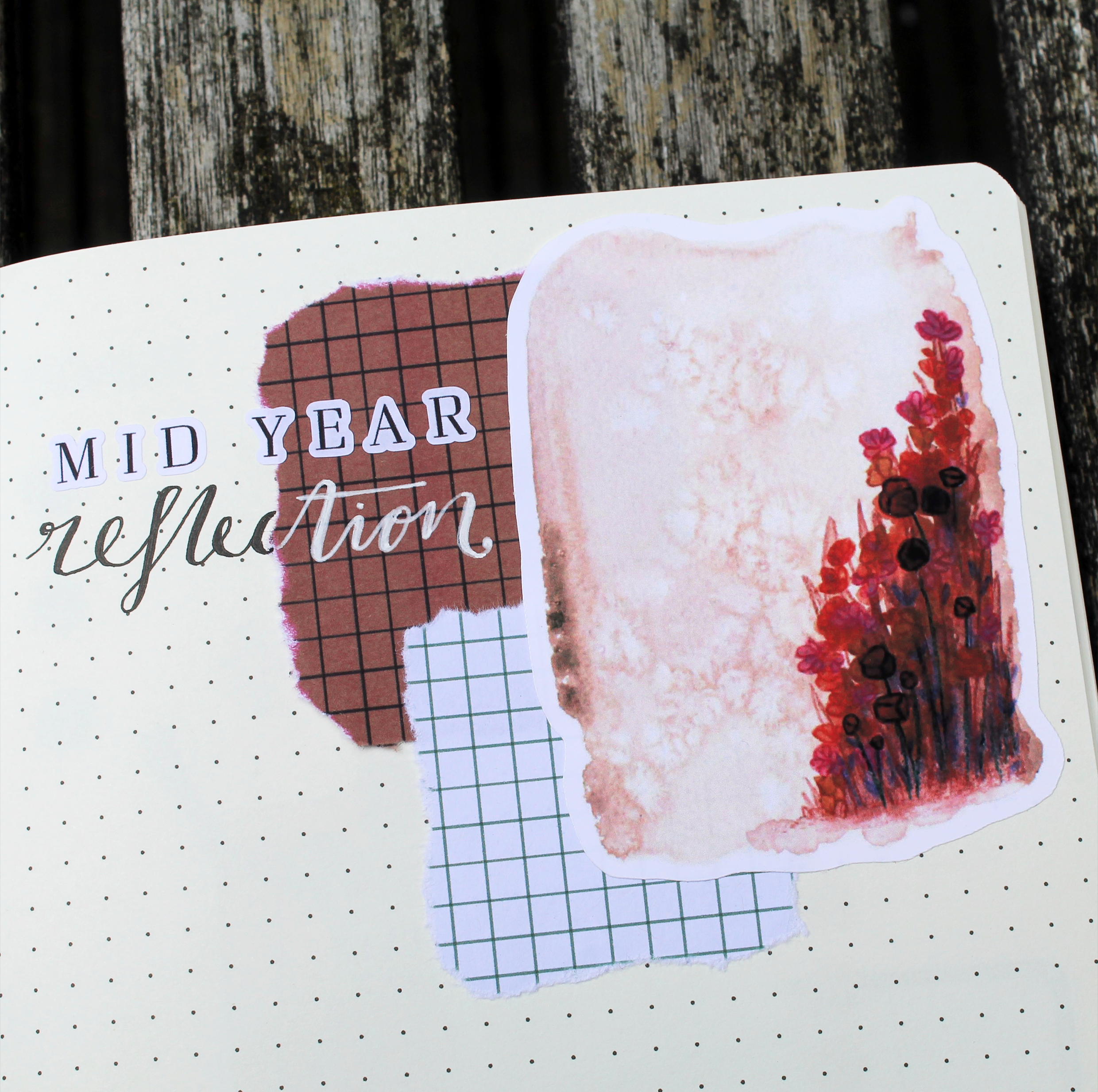Watercolour Flowers Sticker