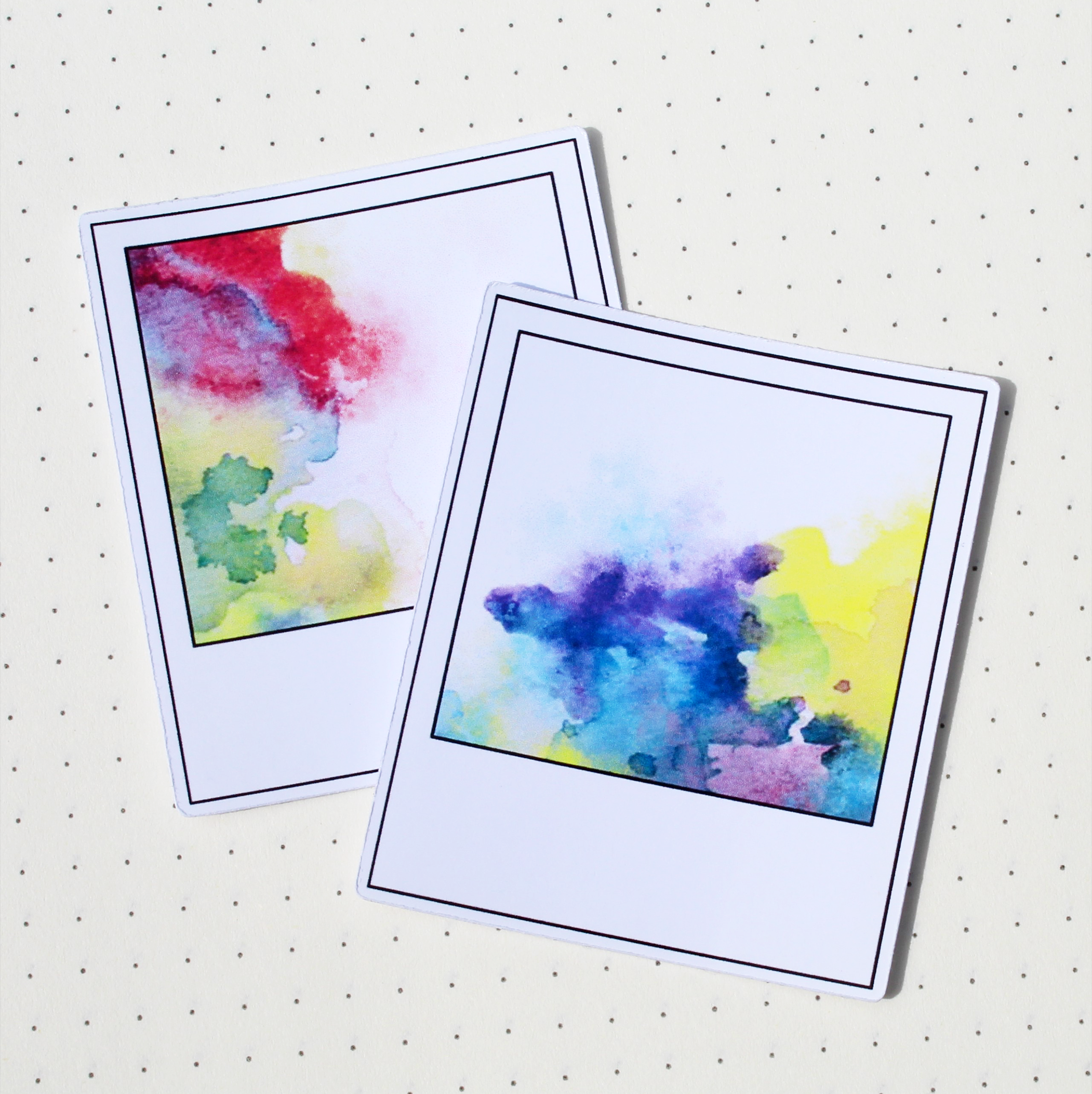 Polaroid Picture Stickers