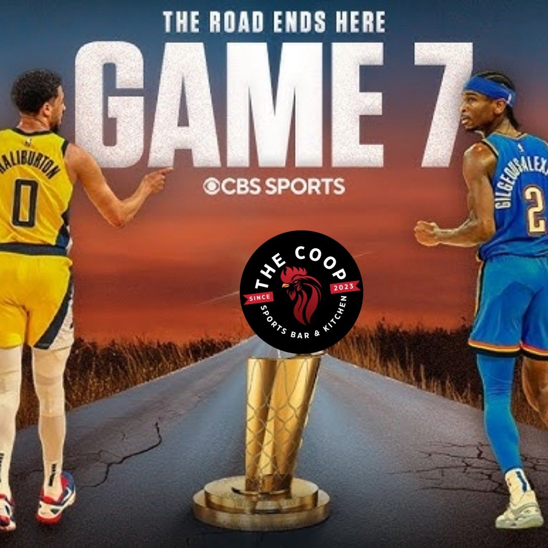 🔥 GAME 7 TONIGHT at The Coop!
🏀 Pacers vs. Thunder | Tip-off 8PM

Big game. Big screens. Big energy.
Grab your crew and catch every play live with cold beers, bold bites, and the best seat in Easton.

📍 2722 Freemansburg Ave
🍗 Smoked wings &amp; 