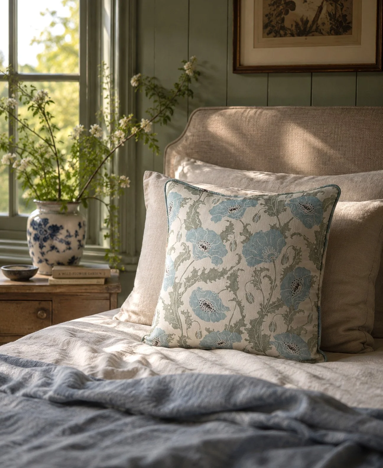 Poppies Cushion Bedroom 2.jpg