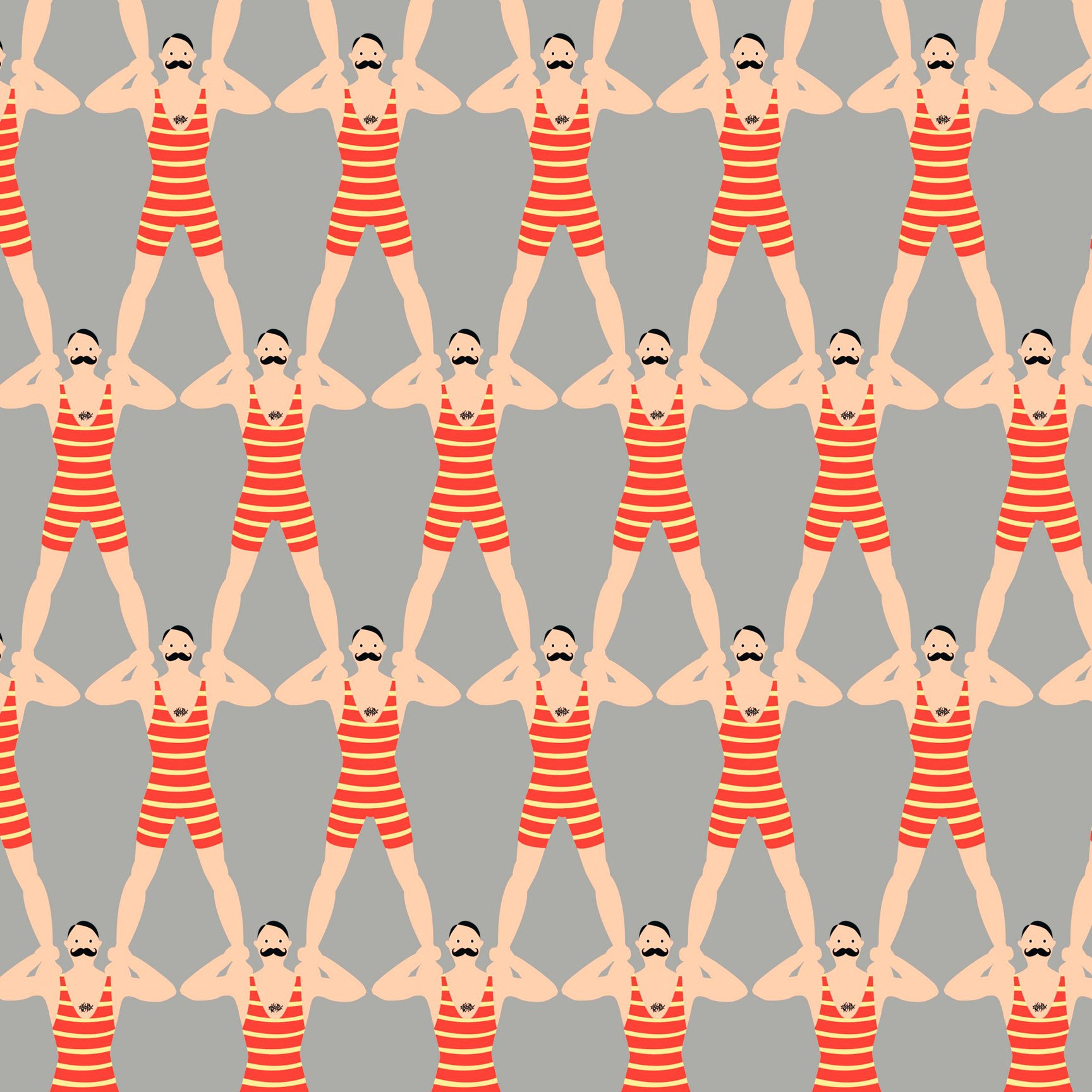 Acrobats Wrapping Paper