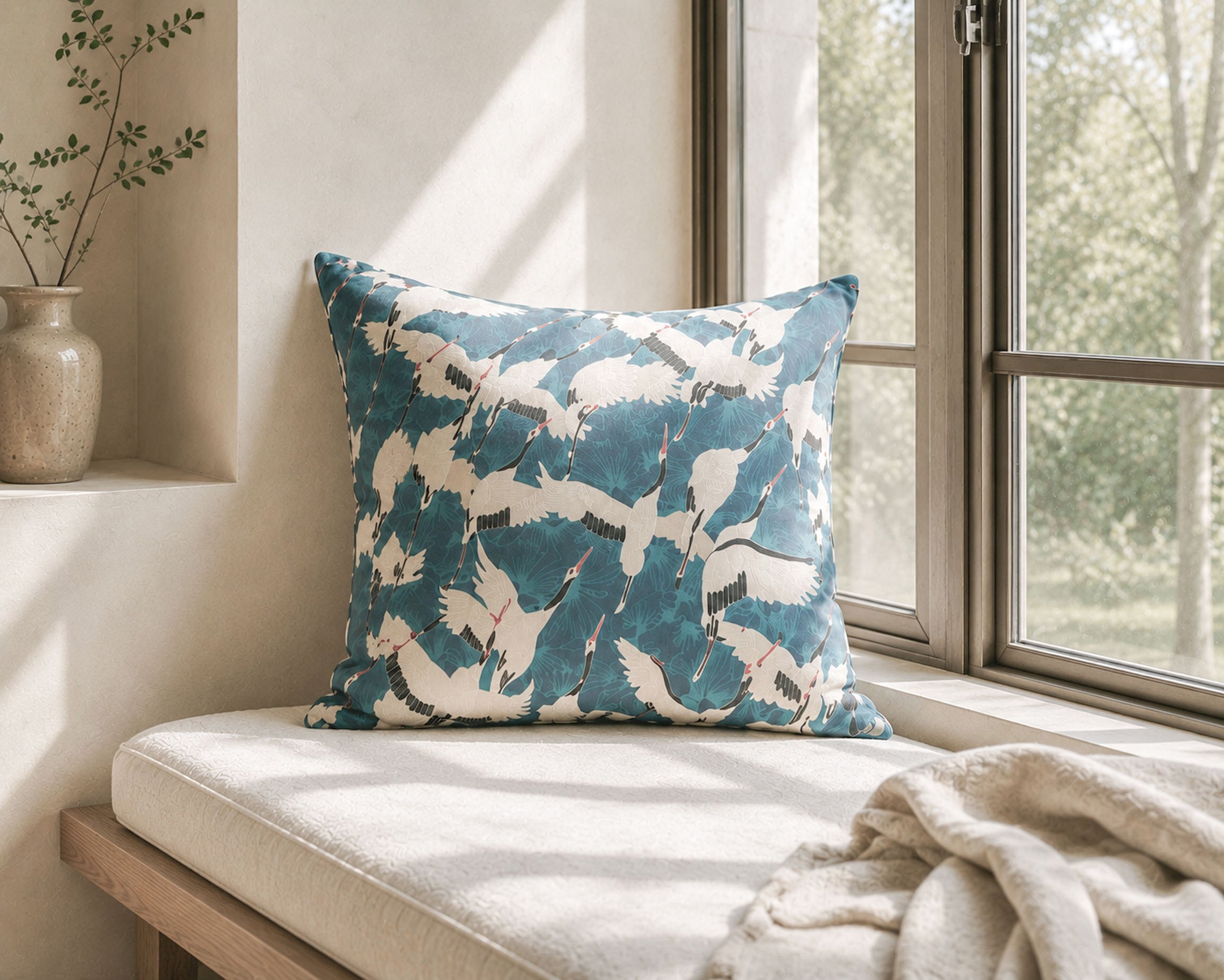 Cushions Cranes Blue Seat with pillow.jpg