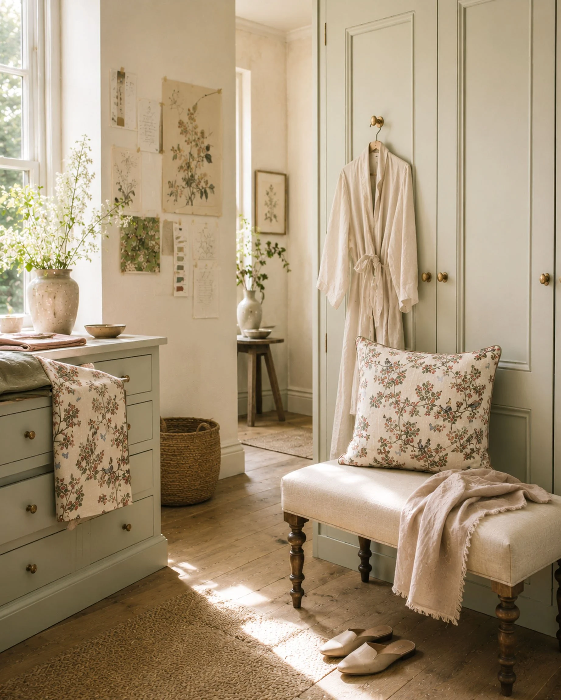 Cushions Bird in Blossom Bedroom3.jpg