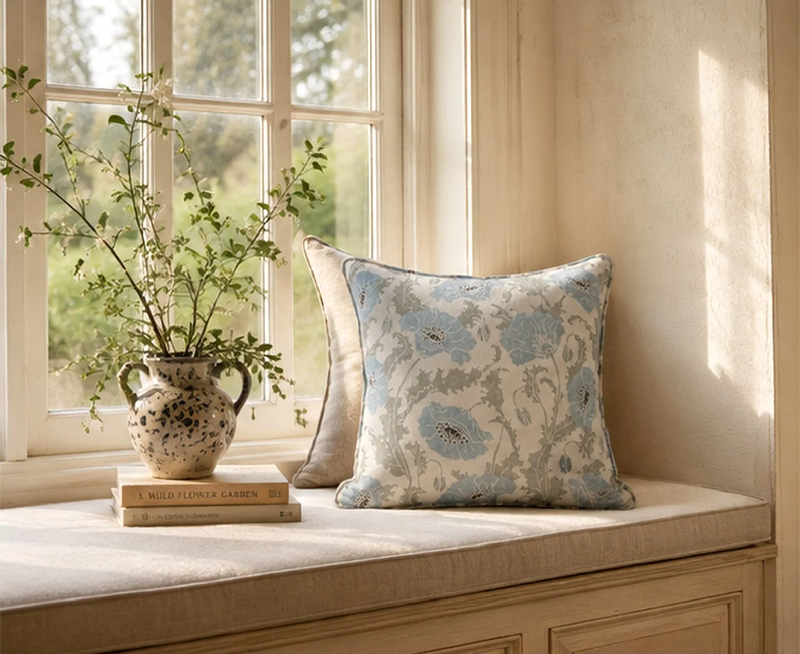 Poppies Cushion Window 2.jpg