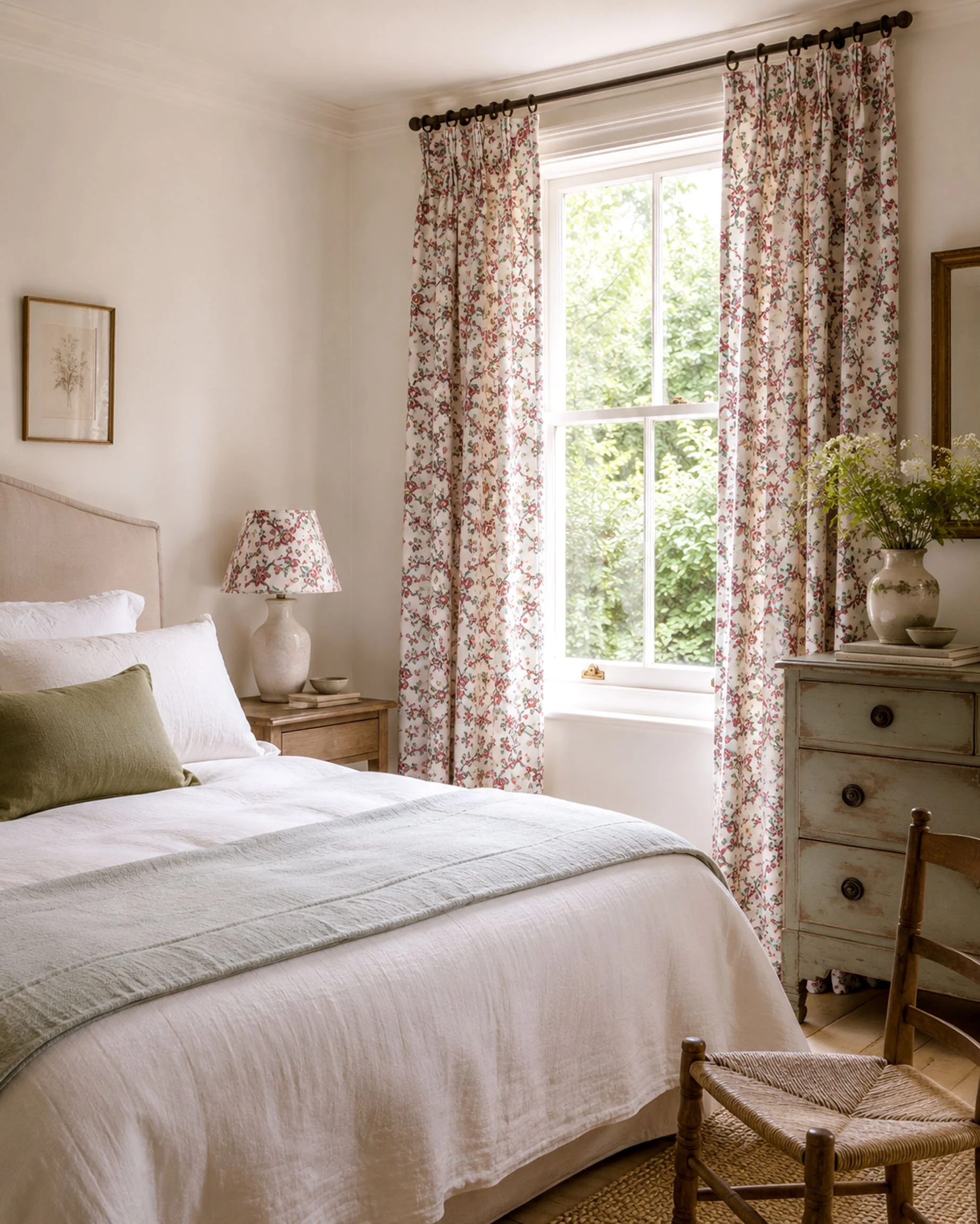 Textiles Hanoi Bloom Country house bedroom.jpg