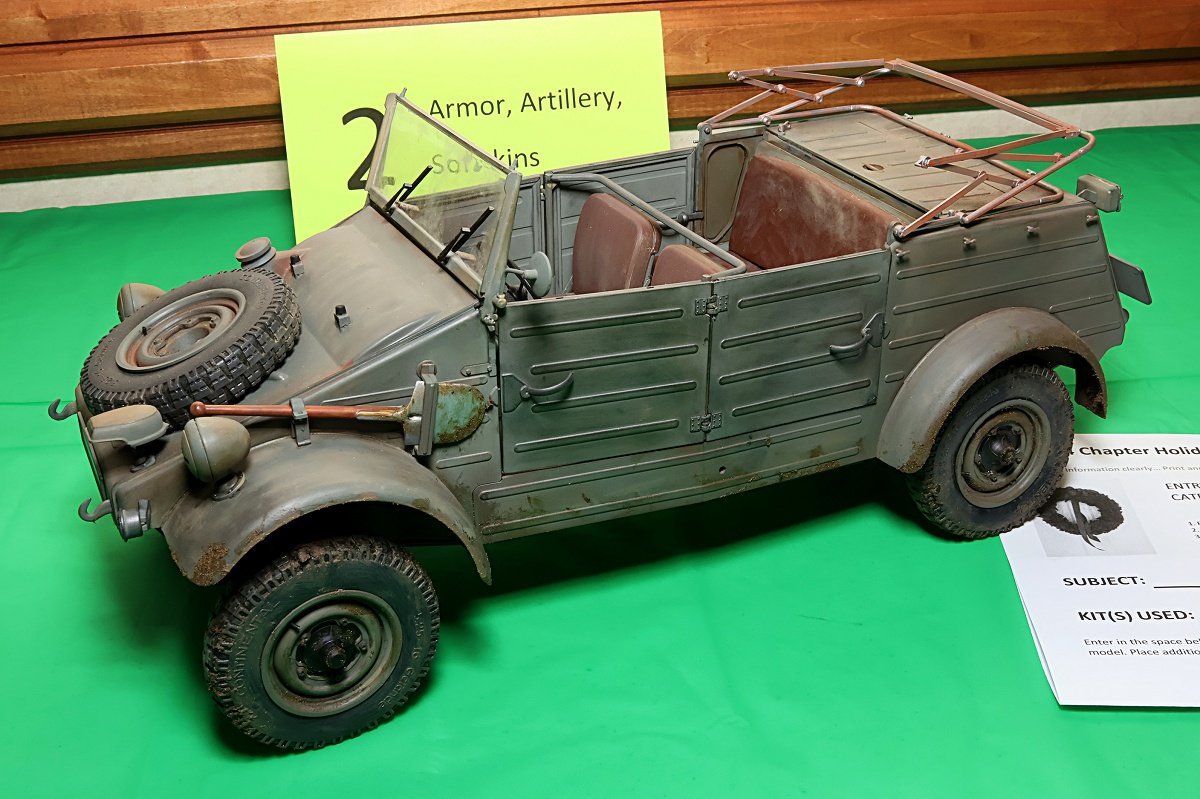 1st Place Armor/Artillery/ Soft-skins, Kubelwagen Type 82 by Mike Lyons