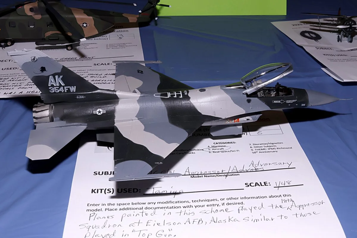 3rd Place Aircraft, F-16 by Alex Valz