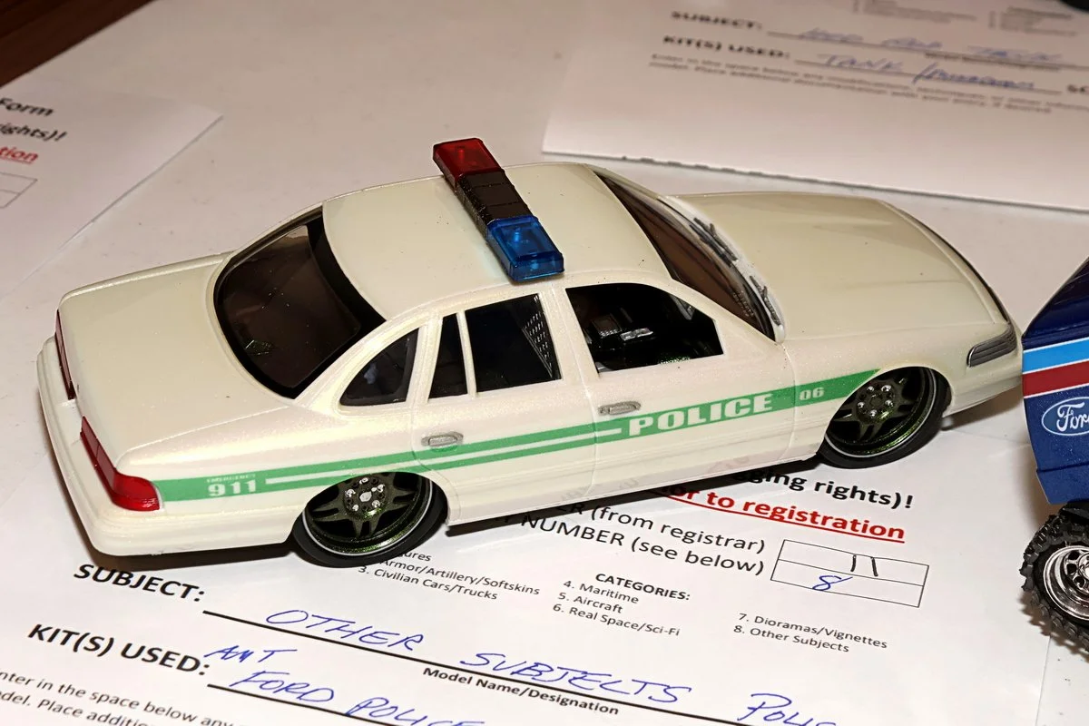 Ford Police Car by Mike Hall