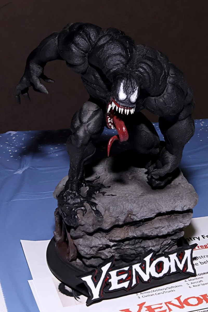 2nd Place Figures, Venom by Jamie Brannan