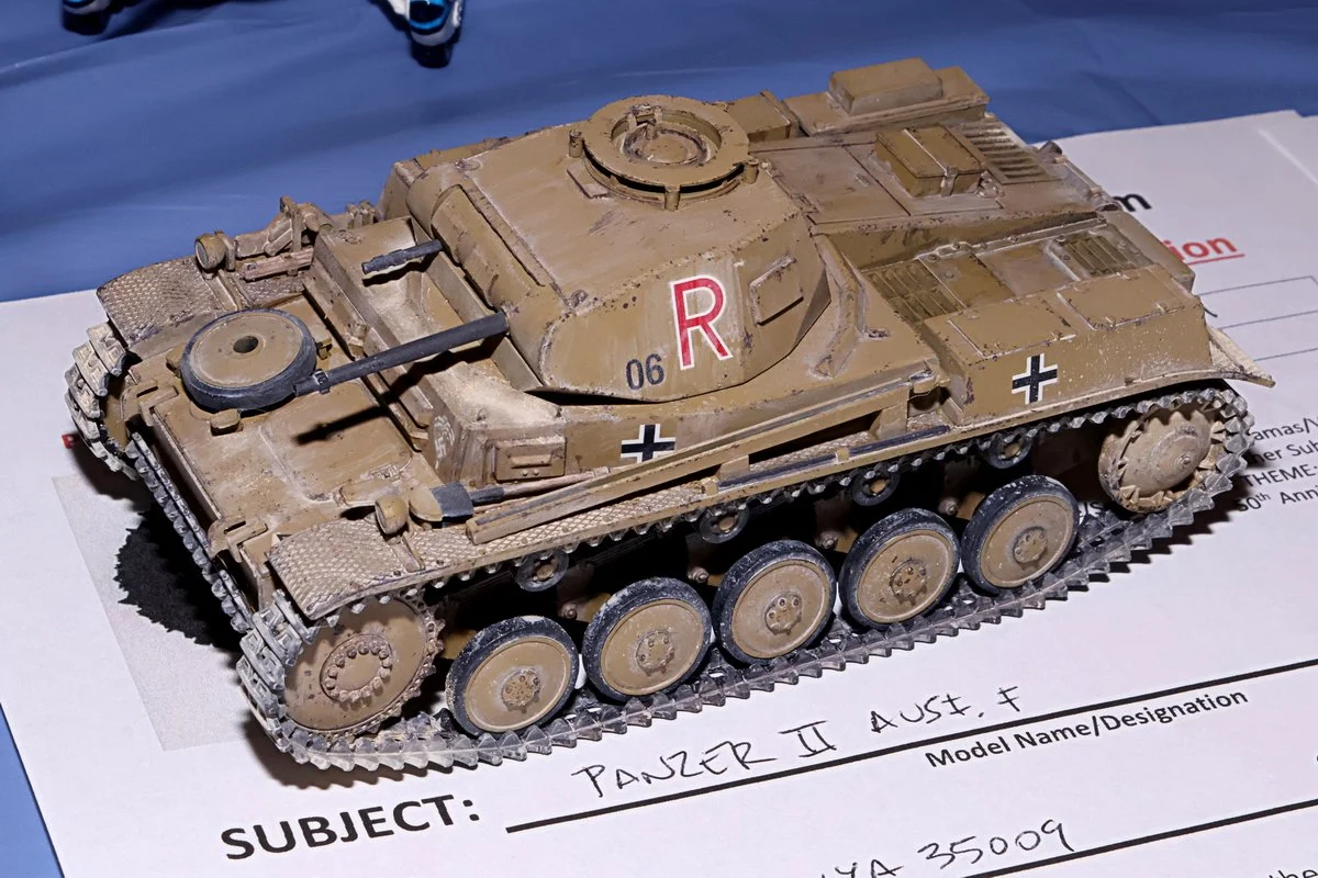 Panzer II Ausf.F by Jeff Baker