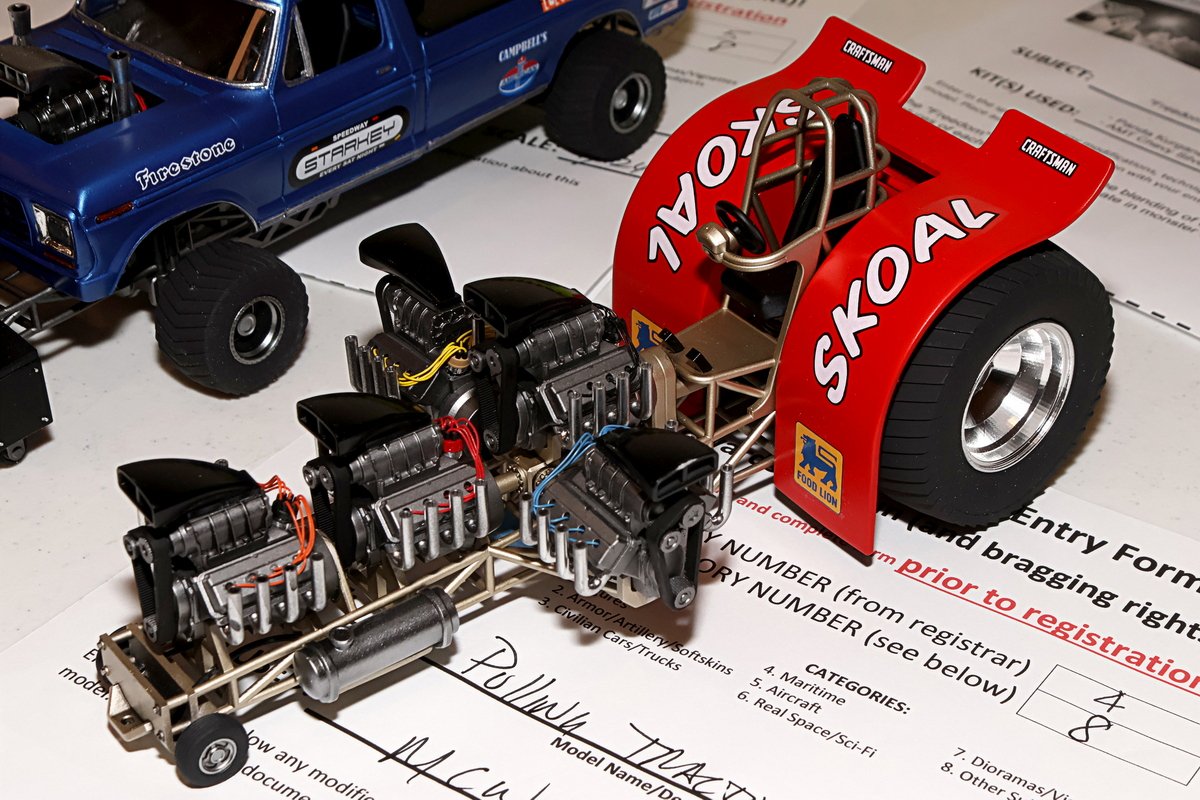 Pulling Tractor by Mike Lyons