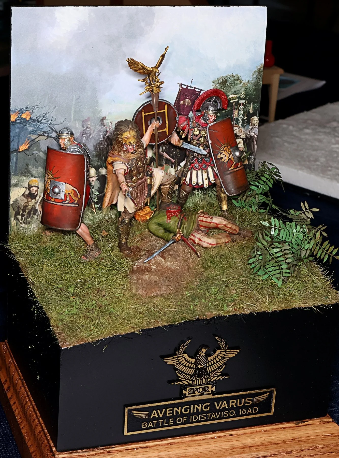 Best Diorama: "Avenging Varus" by Bernard Kempinski