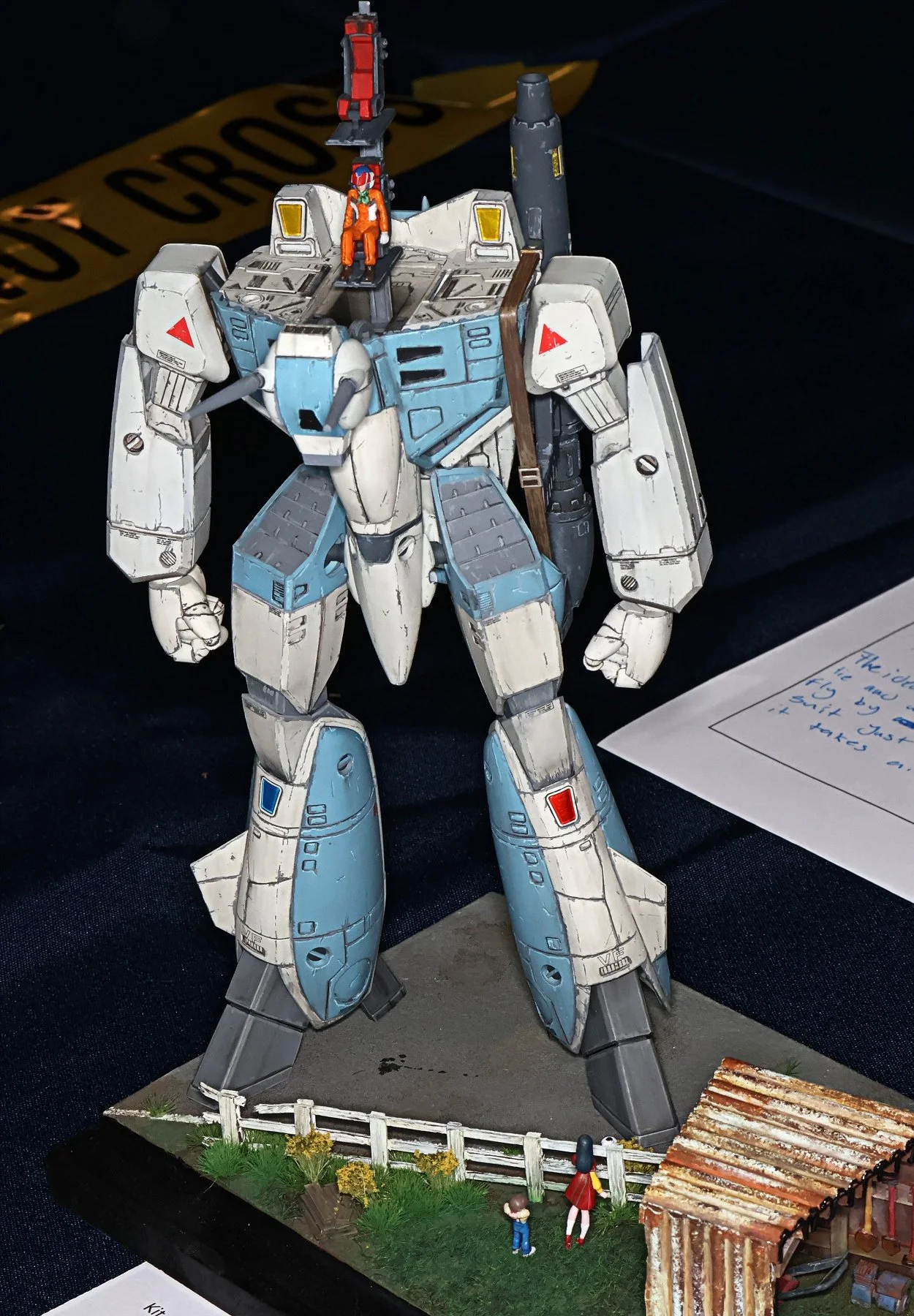 Best Mecha: "Can We Have Our Ball Back?"  VF-1D by Gavin Dunn