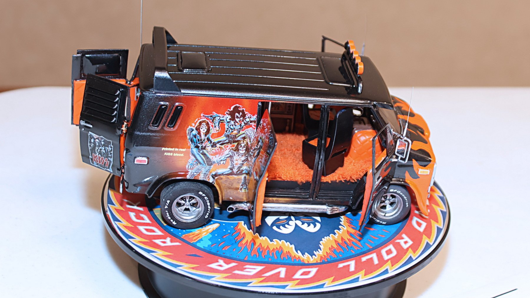 First Place Auto, Dr. Luv the Kiss Shaggin’ Wagon by Jamie Brannon