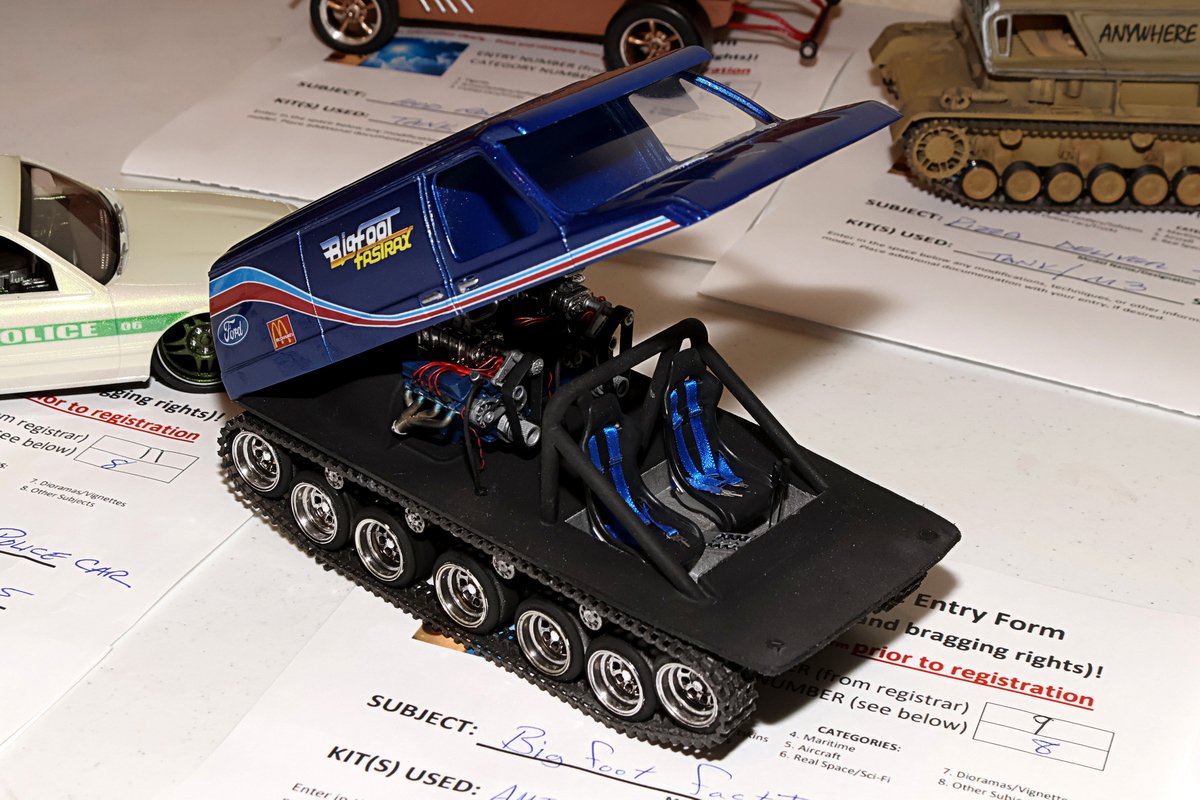 1st Place Other Subjects, Big Foot Fast Trax by Jamie Brannan