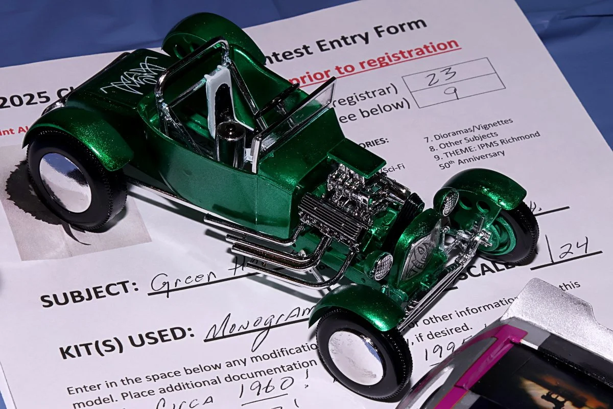 Green Hornet Ford T Show Rod by Chris Bailey