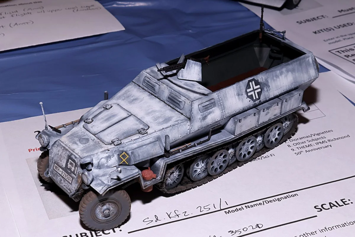 Sd.kfz. 251/1 halftrack by Jeff Baker