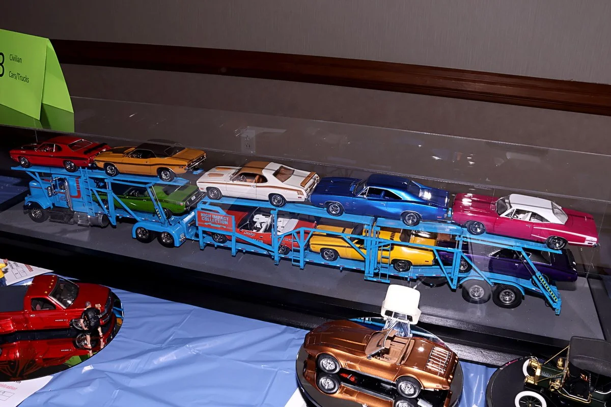 Popular Vote's Best Model and 1st Place Civilian Cars/Trucks, MOPAR Car Hauler by Jamie Brannan
