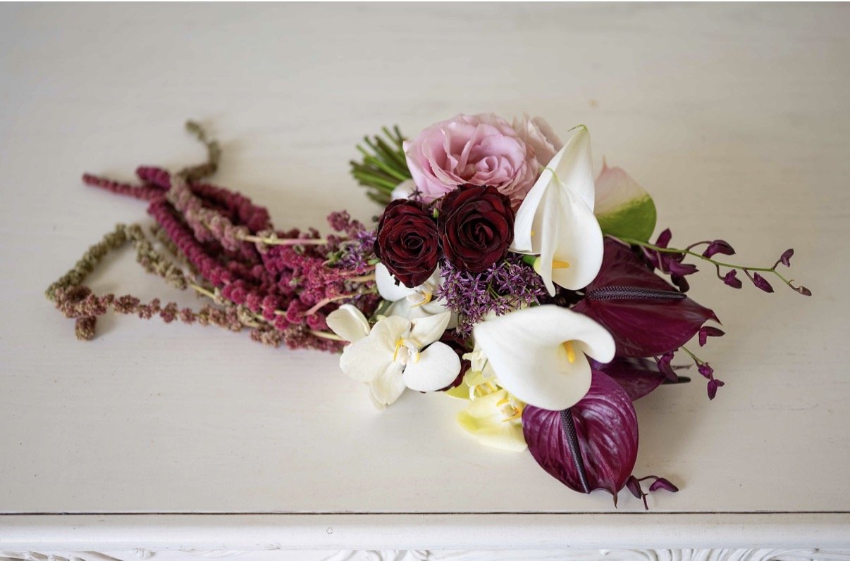 Modern Brides bouquet