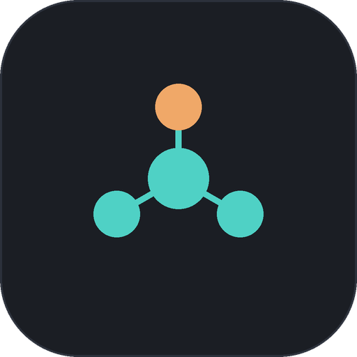 Nodewright app icon — three connected nodes, for the AI coding assistant for Unreal Engine