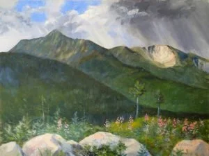 'Katahdin from Overlook in the National Monument'