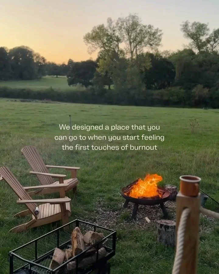 The trick to not burning out? Making time out for yourself [in nature] before your battery dies🪫

We designed a place specifically for your wellbeing. Every touch point encourages you to reconnect with yourself. No fluff, no distractions. Just real 