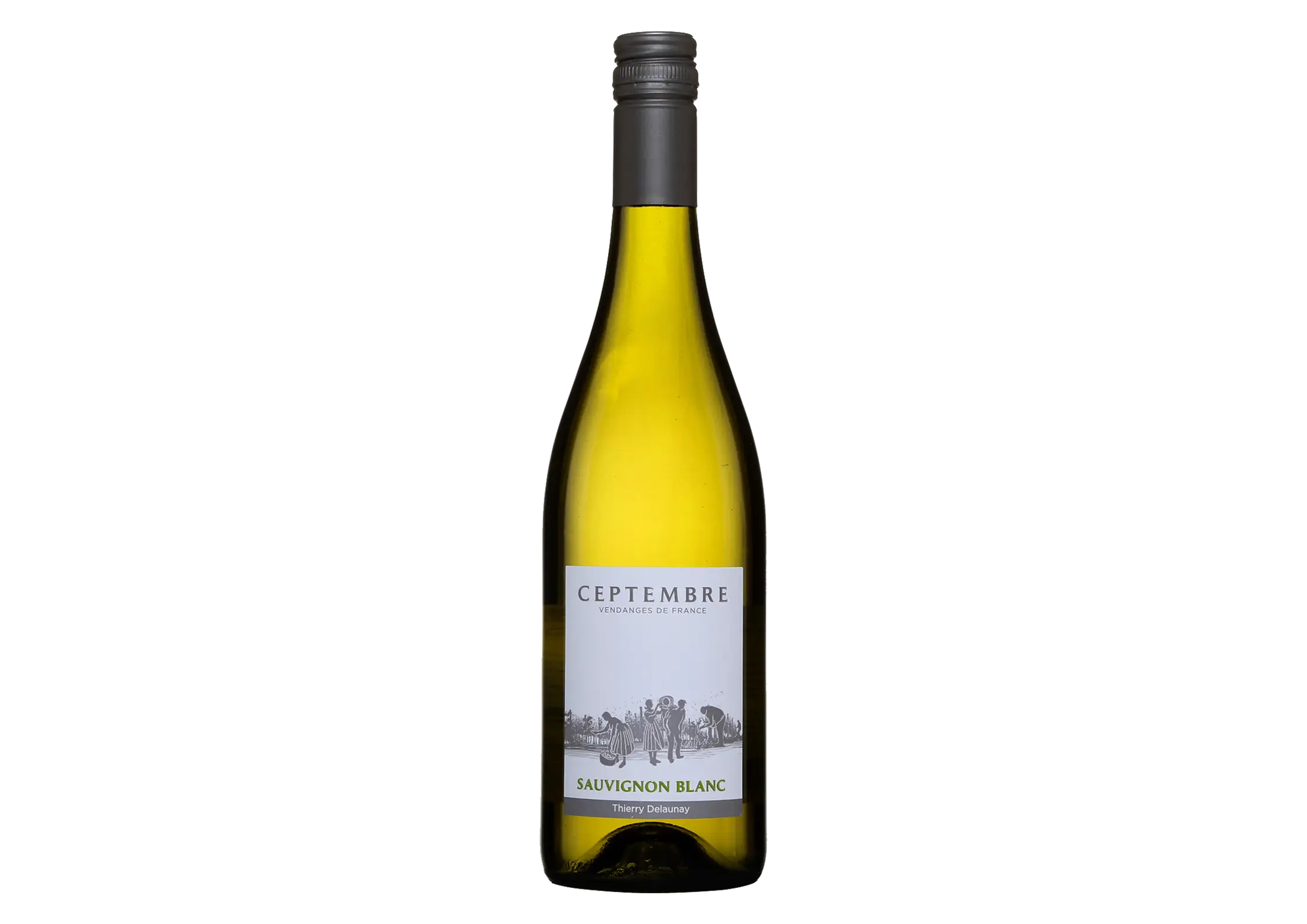 Chilled white wine bottle, perfect for a romantic getaway at Re Cabins. Enjoy a crisp, refreshing drink under the stars with your loved one.