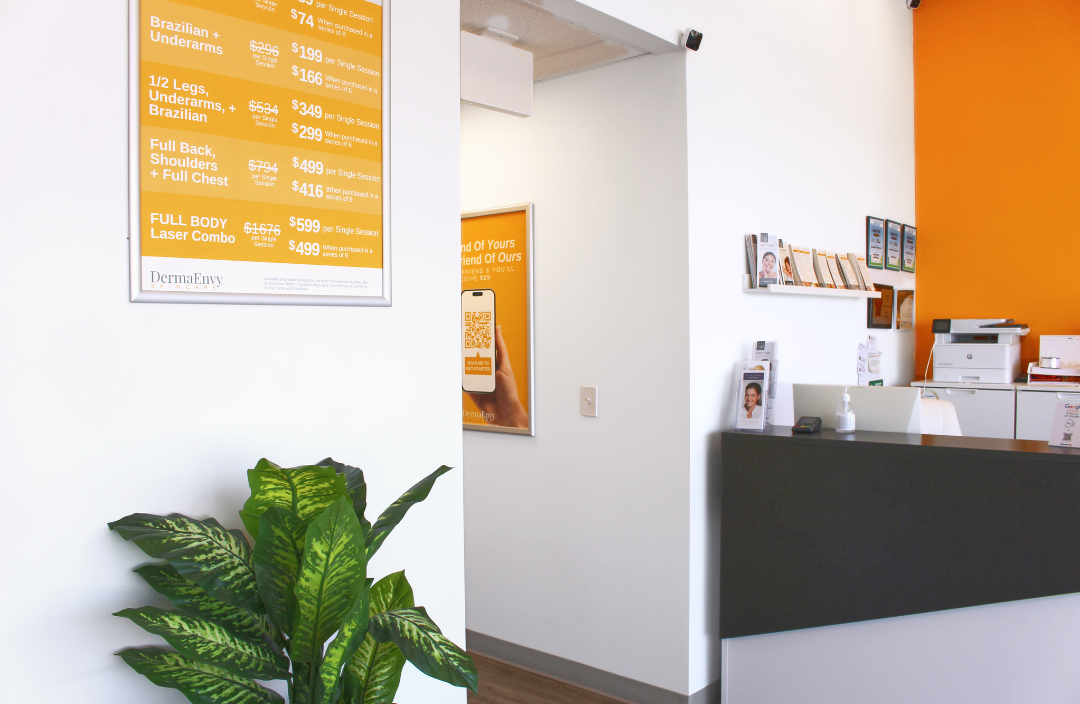 DermaEnvy Skincare Halifax Bayers Lake interior