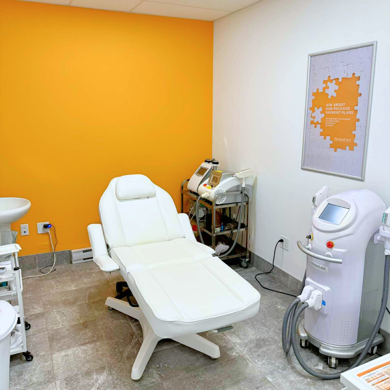 DermaEnvy Saint John  Laser Treatment Room
