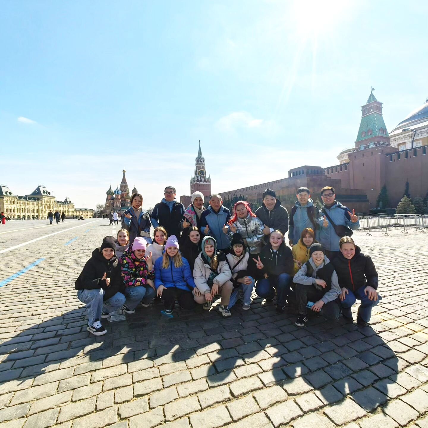 Visiting the red square