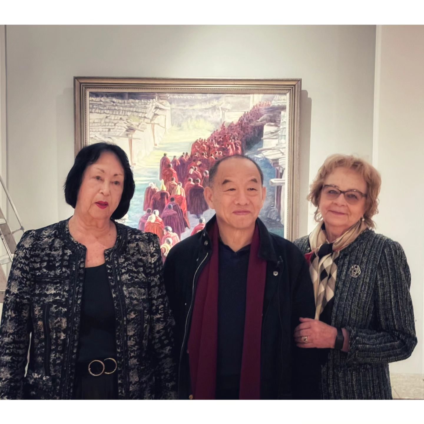 Opening and installation of my solo show at Tretyakov Museum 
.....
Han Yuchen's Painting Exhibition opening Tretyakov Museum. This is Han Yuchen's third exhibition in Russia, following exhibitions in 2015 at the Repin Academy of Arts and in 2023 at 