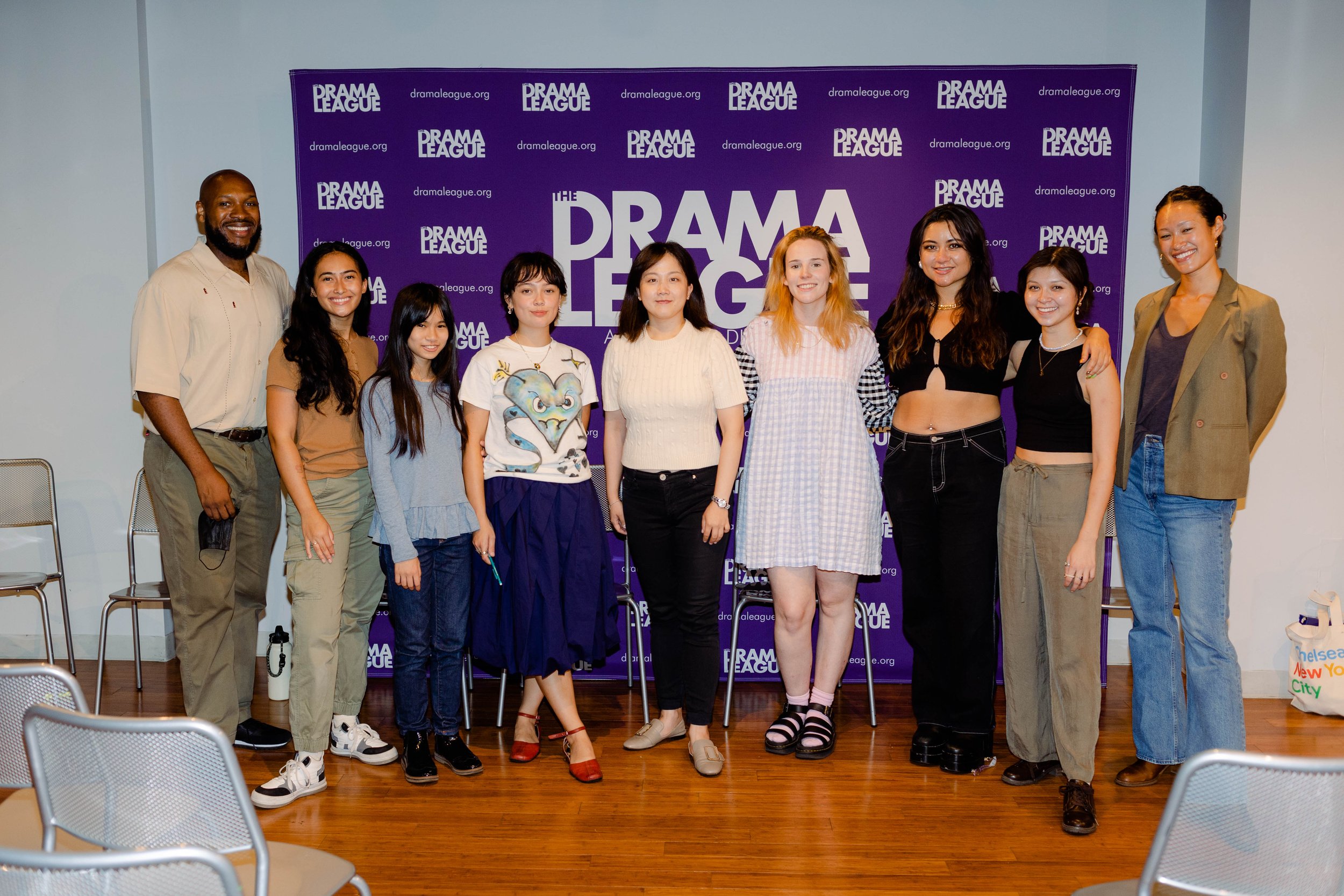 1st developmental reading at Drama League, 2022. Dir. Terrence Mosley