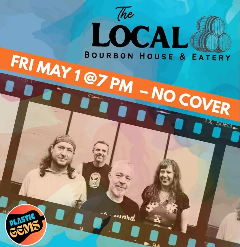 BIRMINGHAM! 💎 
Plastic Gems live at The Local this Friday night.
📍 @localbourbonhouse 
 🕖 7:00 PM 
🎟️ No Cover

See you there! 🤘